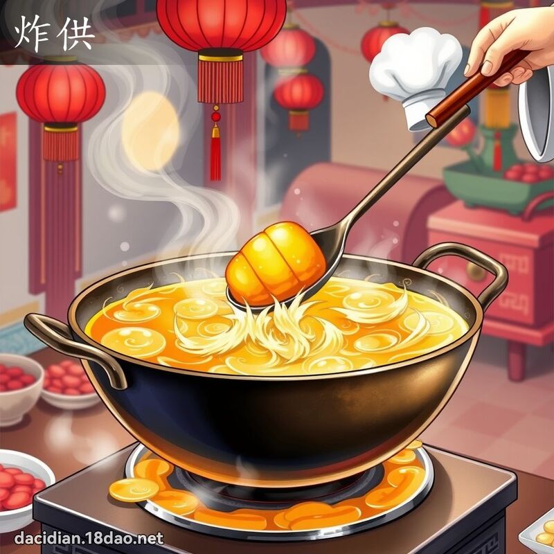 炸供 - 国语大辞典配图