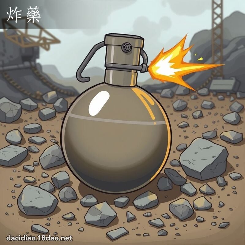 炸药 - 国语大辞典配图