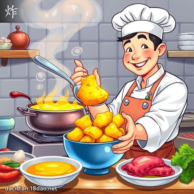 汉字: 炸 (多音字)
