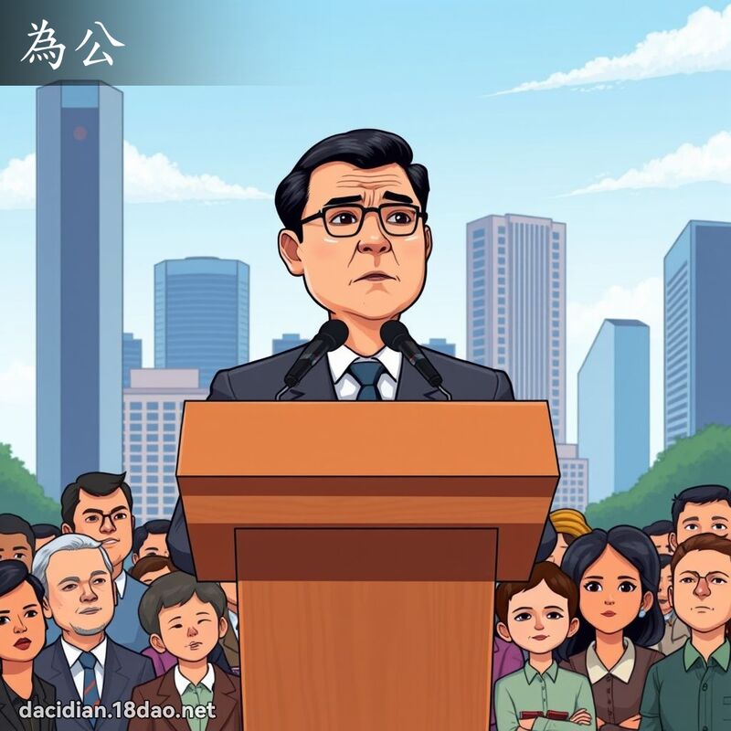为公 - 国语大辞典配图