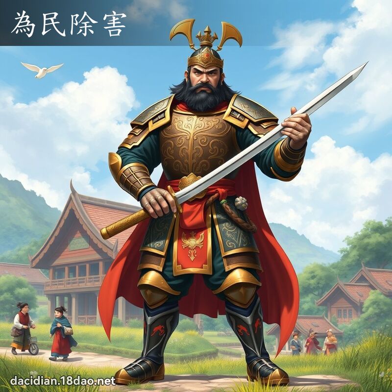 为民除害 - 国语大辞典配图