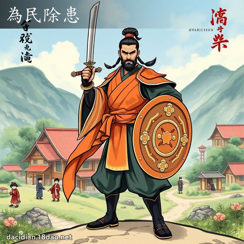为民除患 - 国语大辞典配图