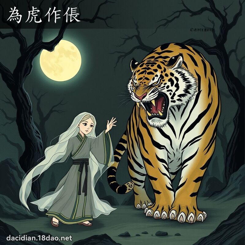 為虎作倀 - 國語大辭典配圖