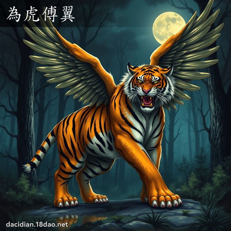 為虎傅翼 - 國語大辭典配圖