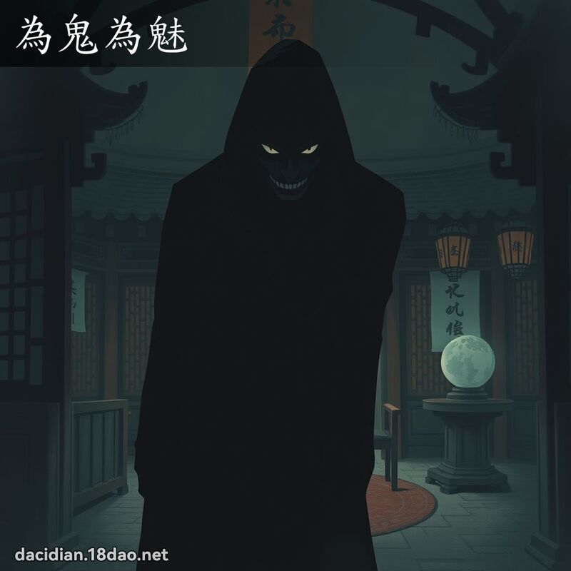 为鬼为魅 - 国语大辞典配图