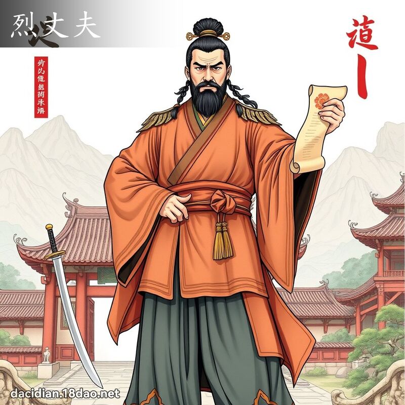 烈丈夫 - 國語大辭典配圖