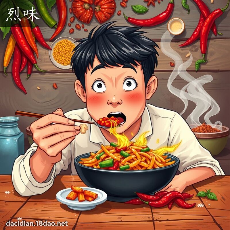 烈味 - 国语大辞典配图
