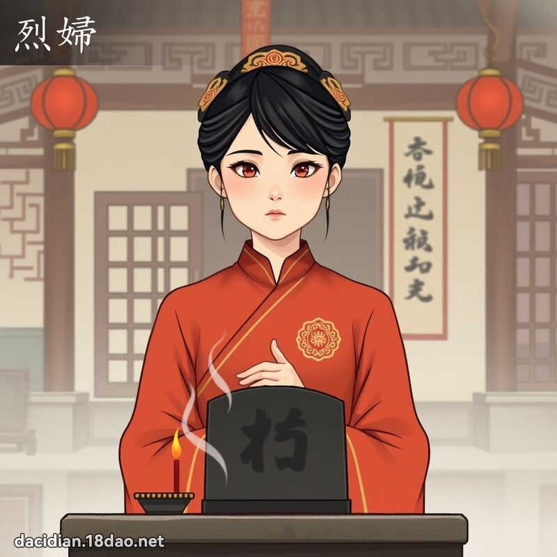 烈婦 - 國語大辭典配圖