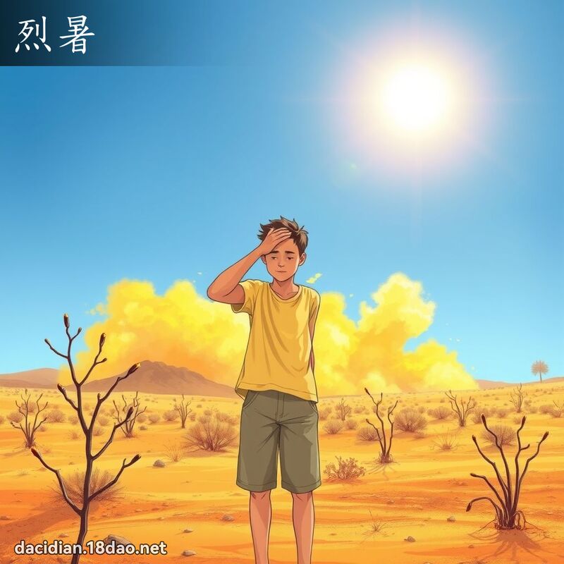 烈暑 - 國語大辭典配圖