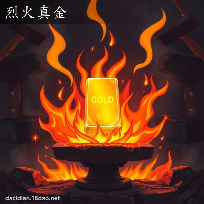 烈火真金 - 國語大辭典配圖