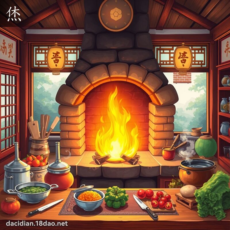 烋 - 國語大辭典配圖