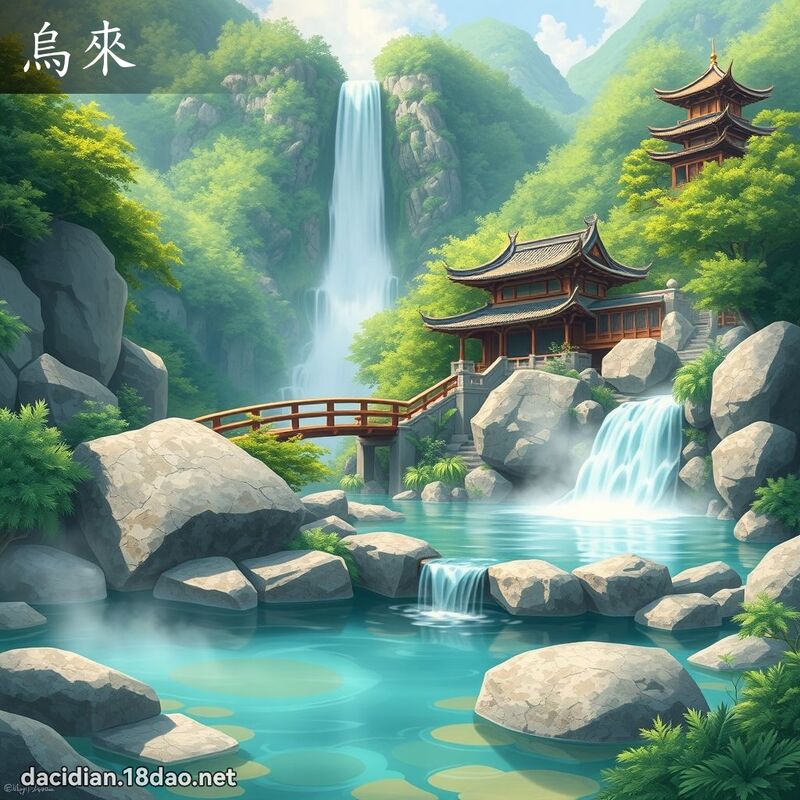 烏來 - 國語大辭典配圖