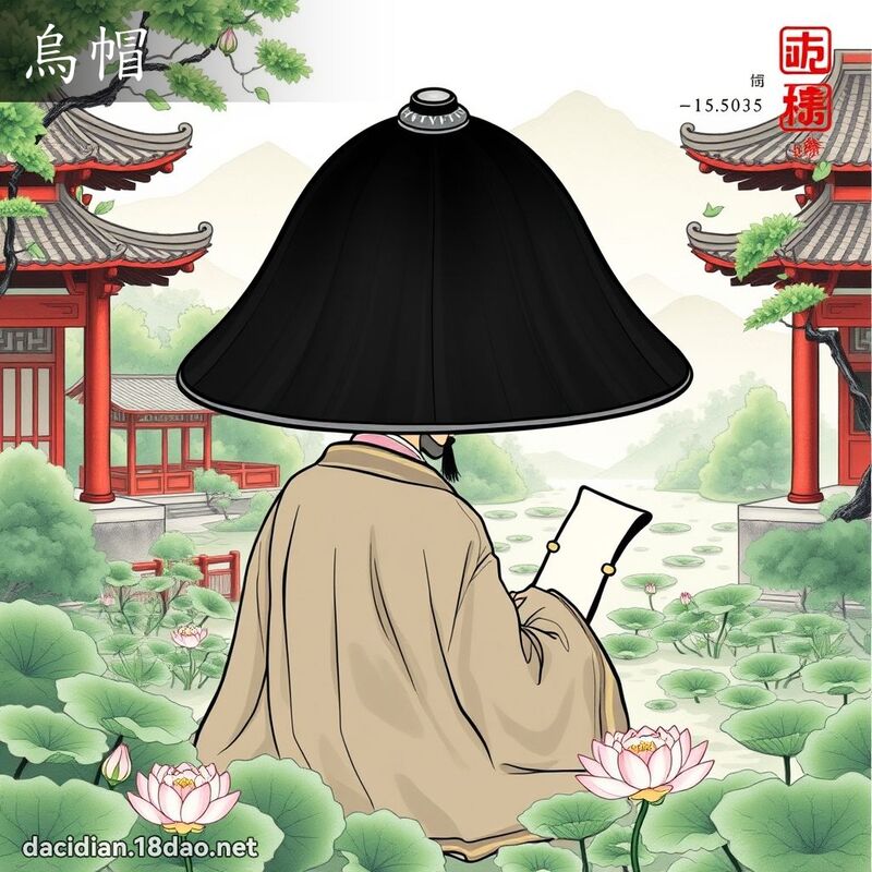 烏帽 - 國語大辭典配圖