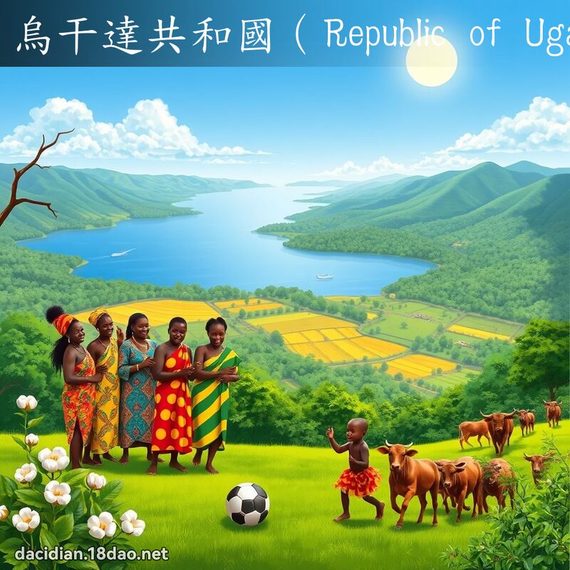 烏干達共和國（Republic of Uganda） - 國語大辭典配圖