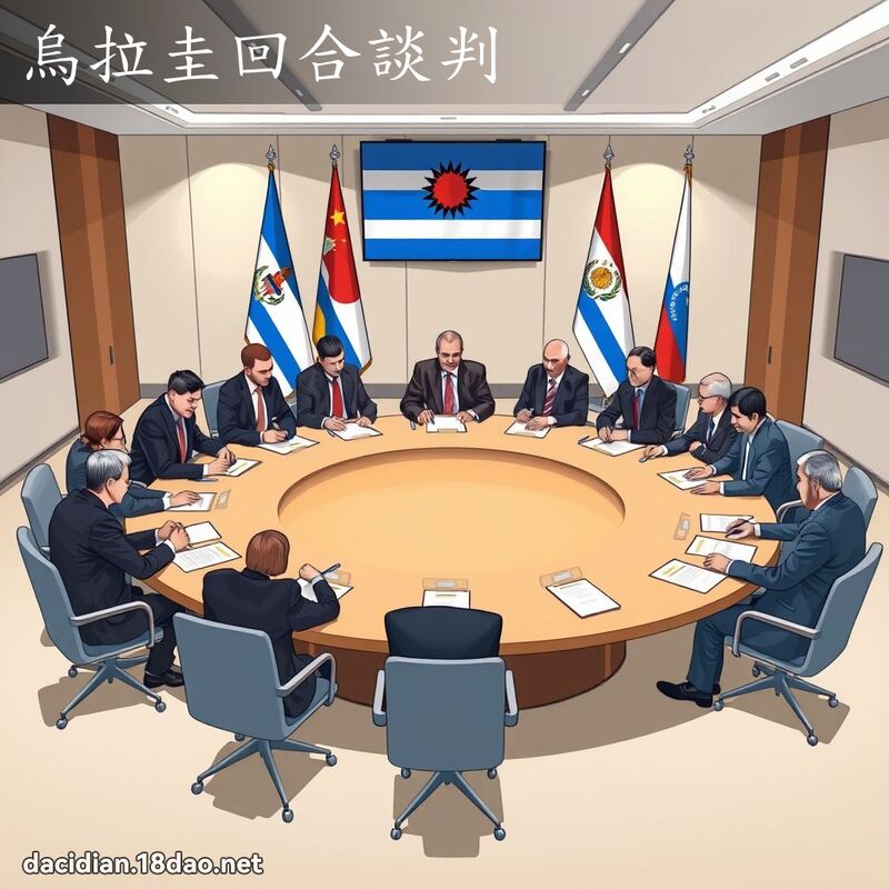 烏拉圭回合談判 - 國語大辭典配圖