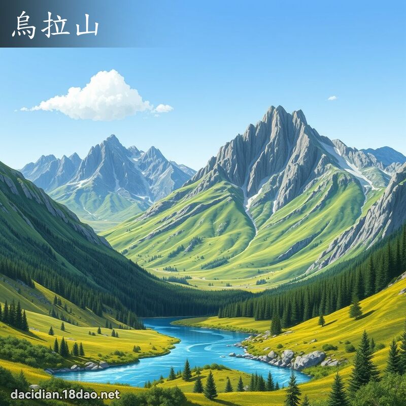 烏拉山 - 國語大辭典配圖