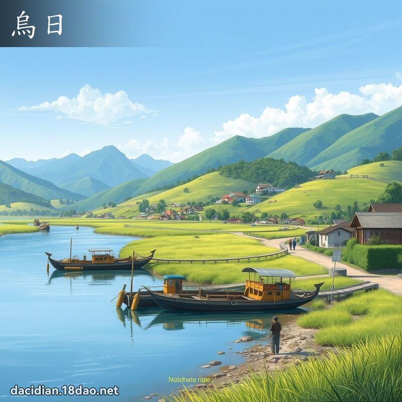烏日 - 國語大辭典配圖