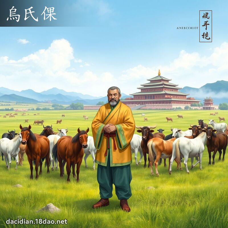 烏氏倮 - 國語大辭典配圖