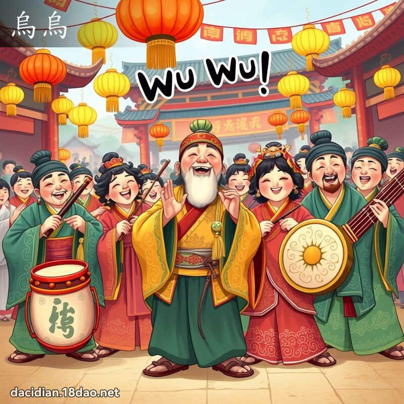 烏烏 - 國語大辭典配圖