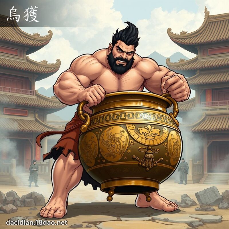 烏獲 - 國語大辭典配圖