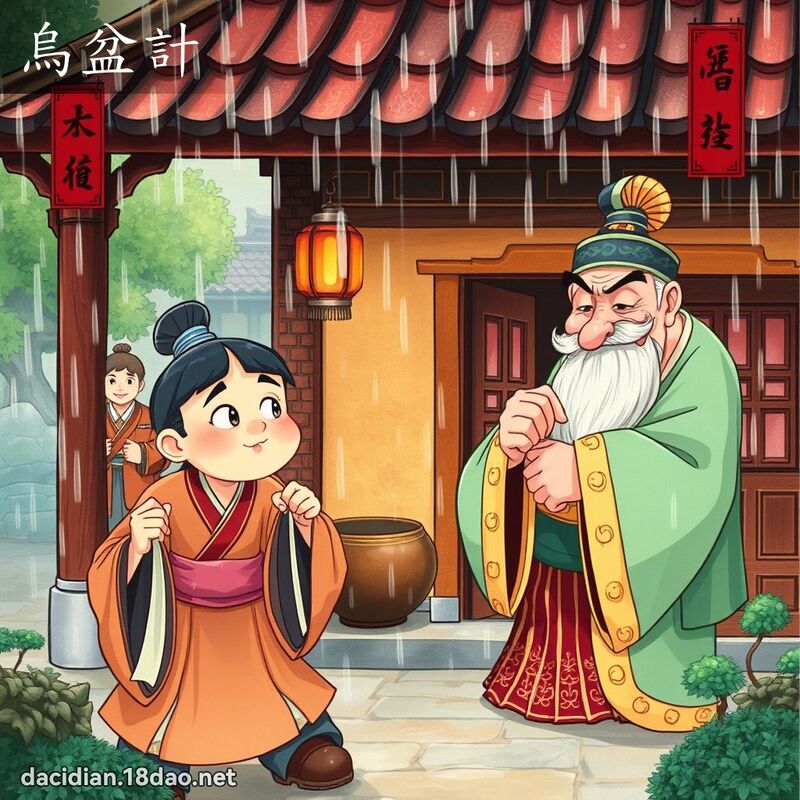 烏盆計 - 國語大辭典配圖