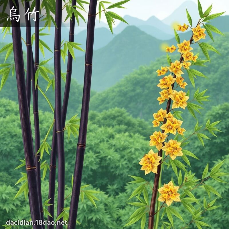 烏竹 - 國語大辭典配圖