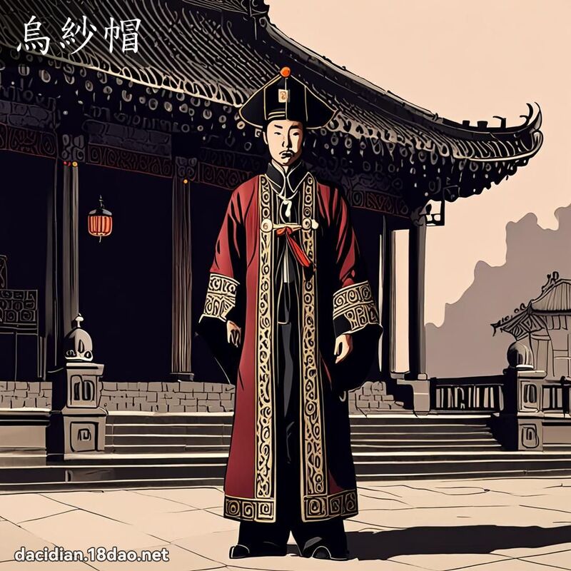 乌纱帽 - 国语大辞典配图