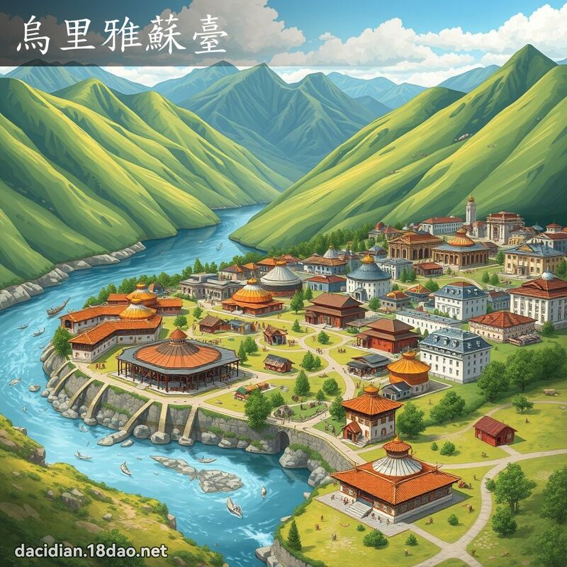 烏里雅蘇臺 - 國語大辭典配圖