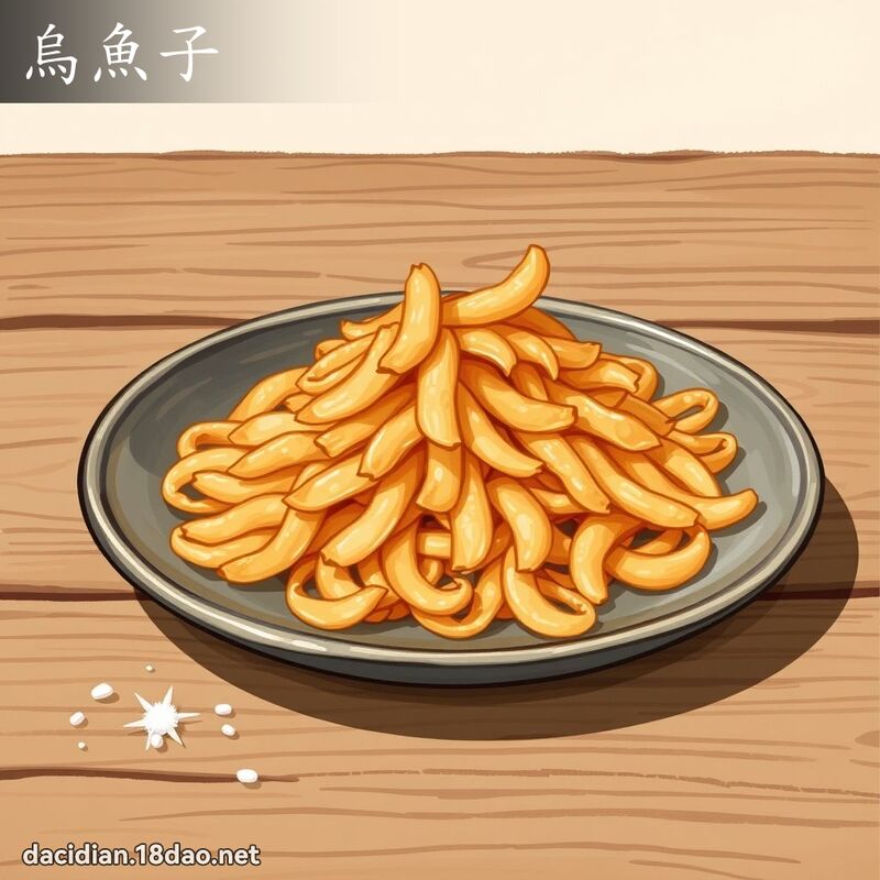 烏魚子 - 國語大辭典配圖