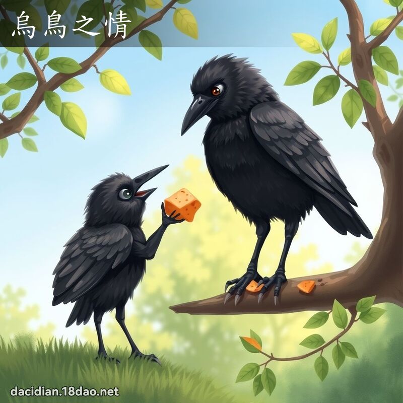 乌鸟之情 - 国语大辞典配图