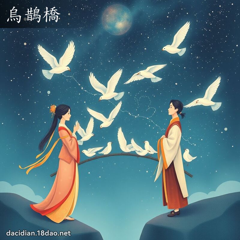 乌鹊桥 - 国语大辞典配图
