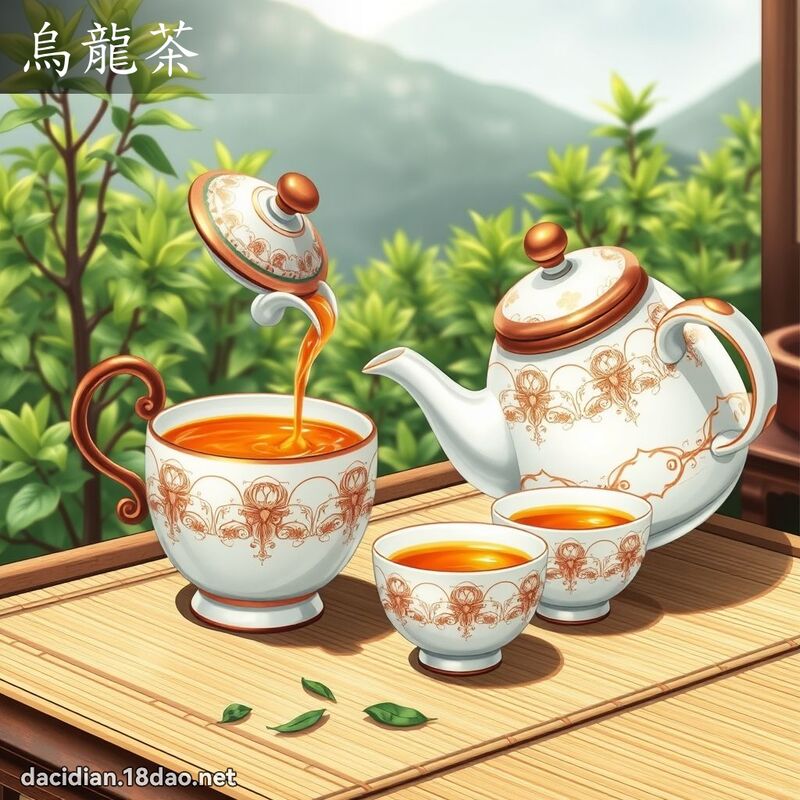 烏龍茶 - 國語大辭典配圖
