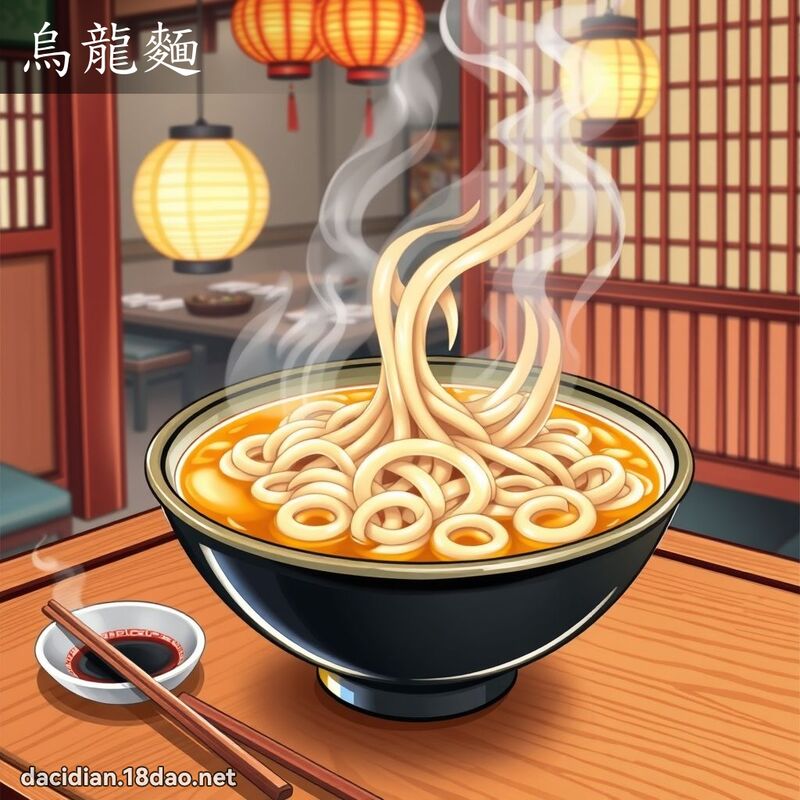 烏龍麵 - 國語大辭典配圖