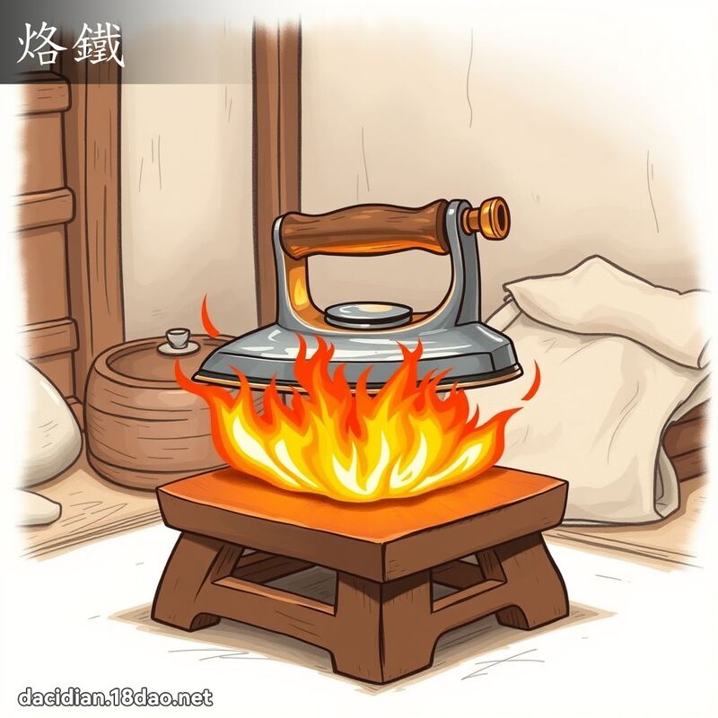 烙铁 - 国语大辞典配图