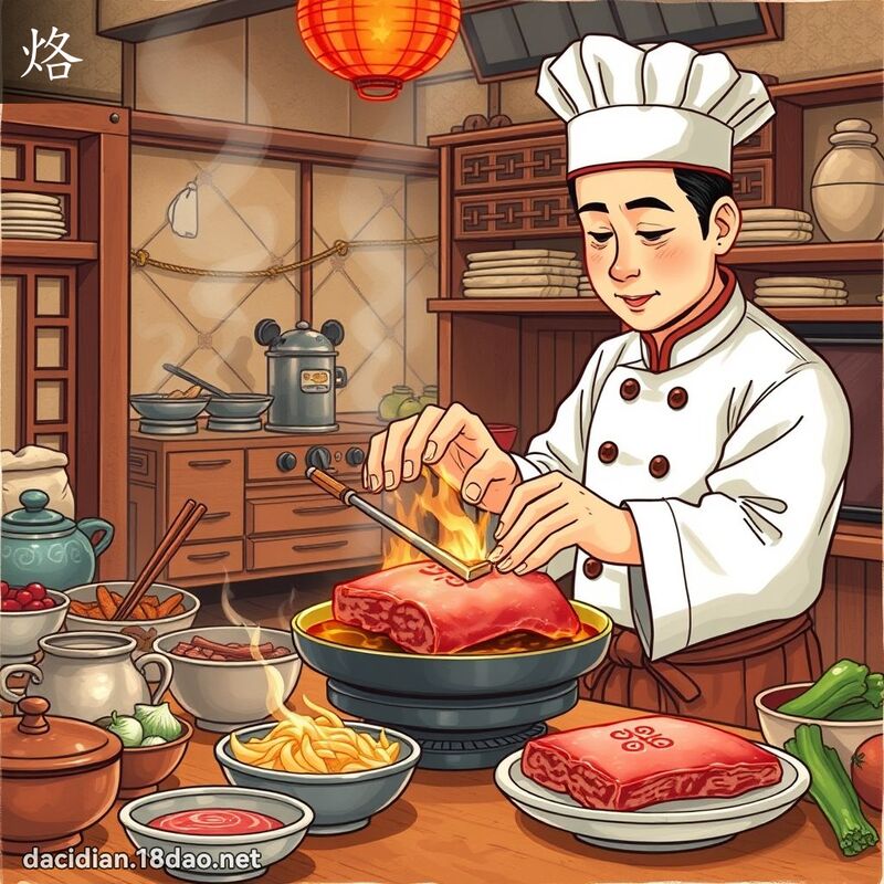 漢字: 烙 (多音字)