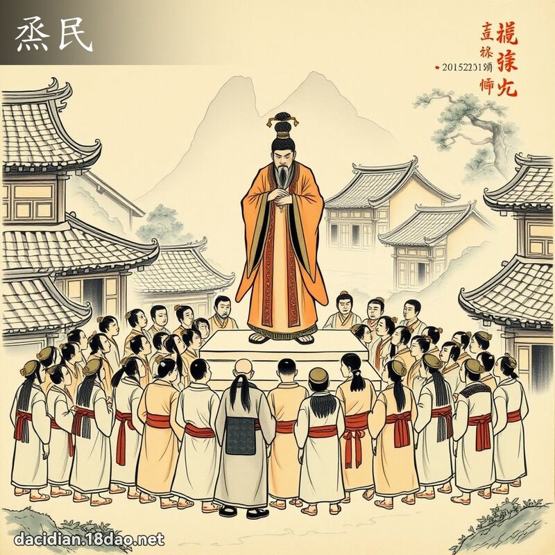 烝民 - 國語大辭典配圖