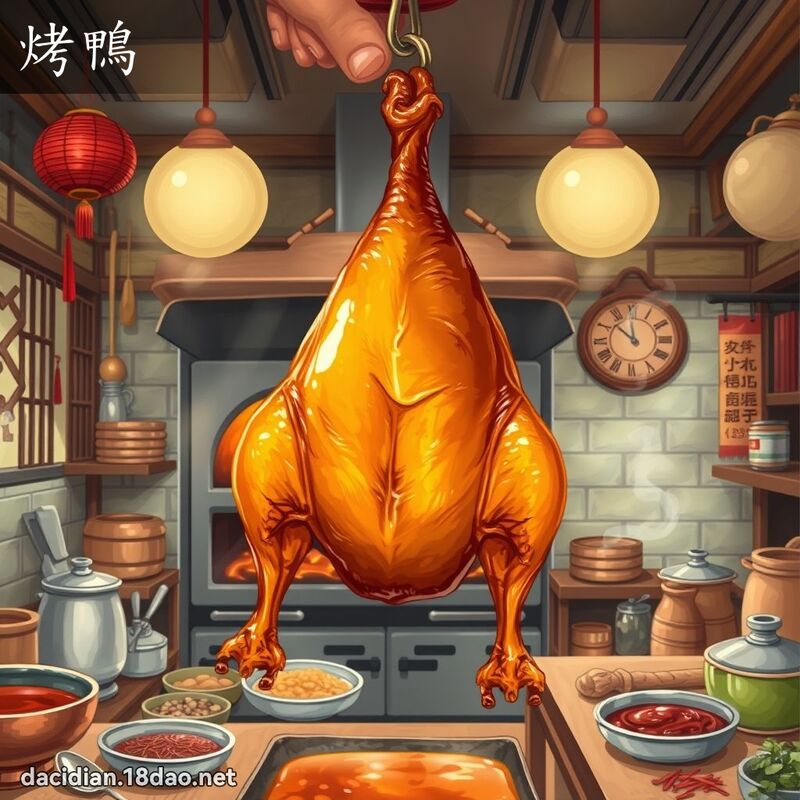 烤鸭 - 国语大辞典配图