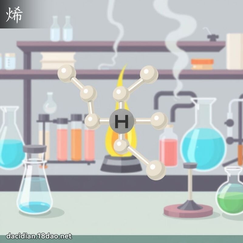 烯 - 國語大辭典配圖