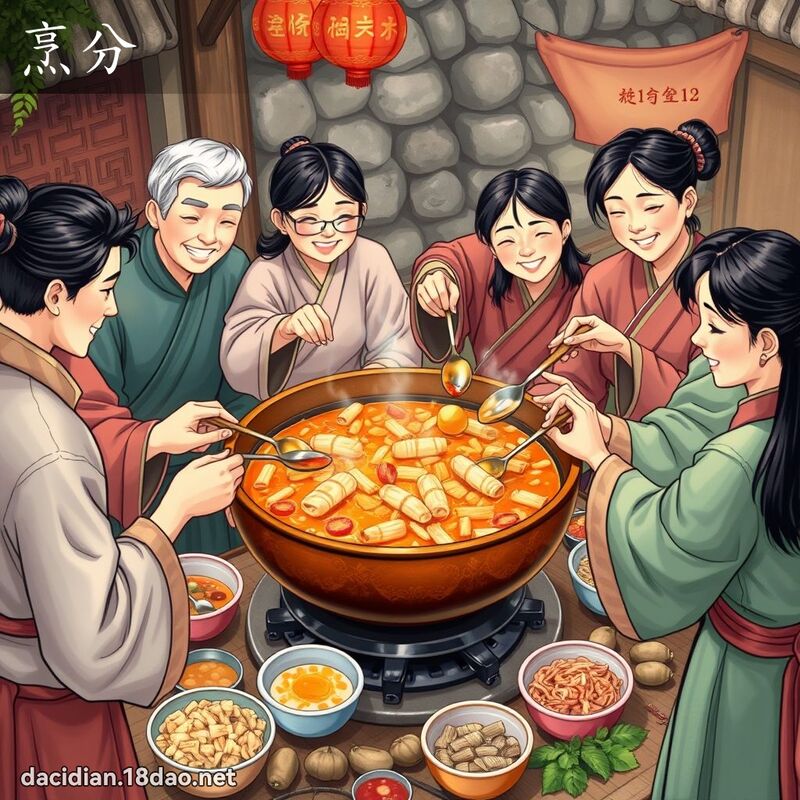 烹分 - 国语大辞典配图