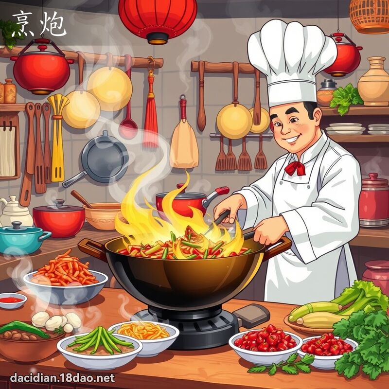 烹炮 - 国语大辞典配图