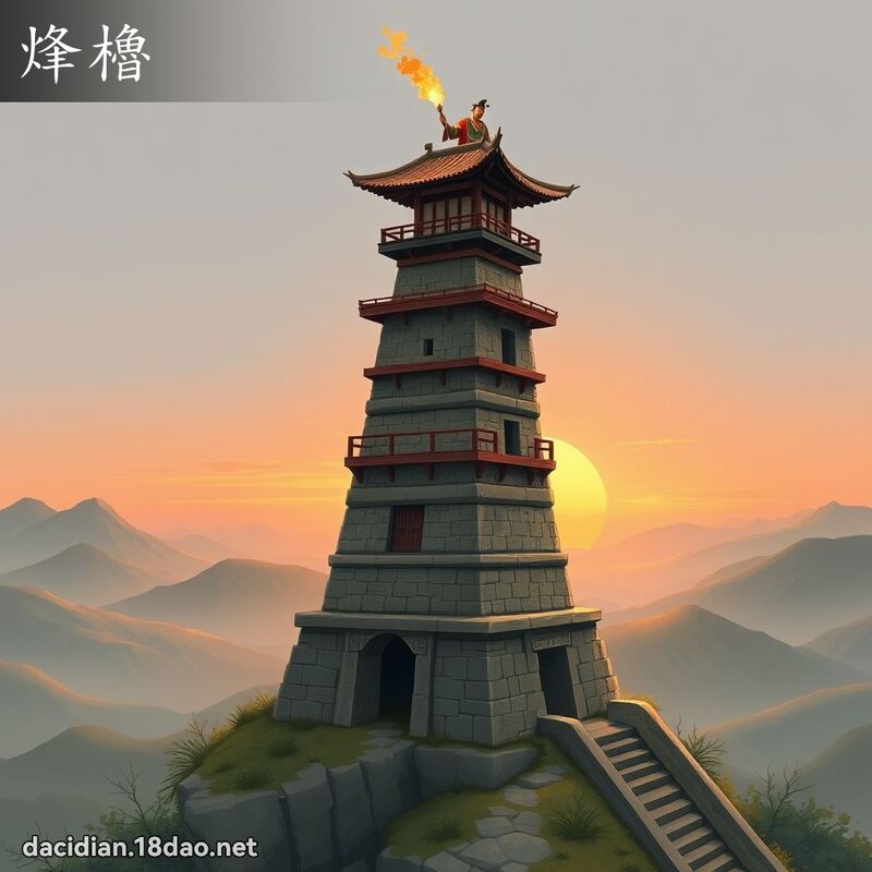 烽櫓 - 国语大辞典配图