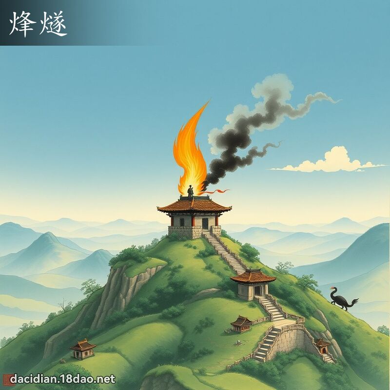 烽燧 - 国语大辞典配图