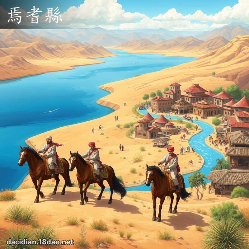 焉耆縣 - 國語大辭典配圖