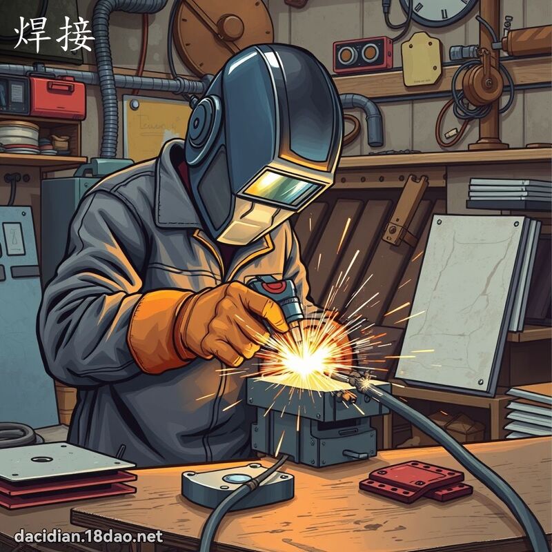 焊接 - 国语大辞典配图