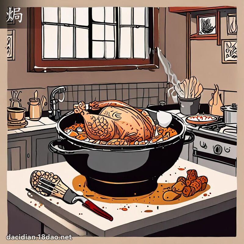 焗 - 國語大辭典配圖