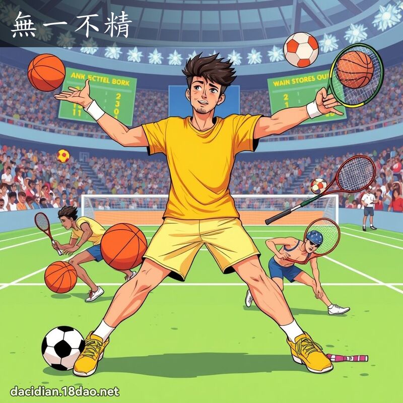 无一不精 - 国语大辞典配图