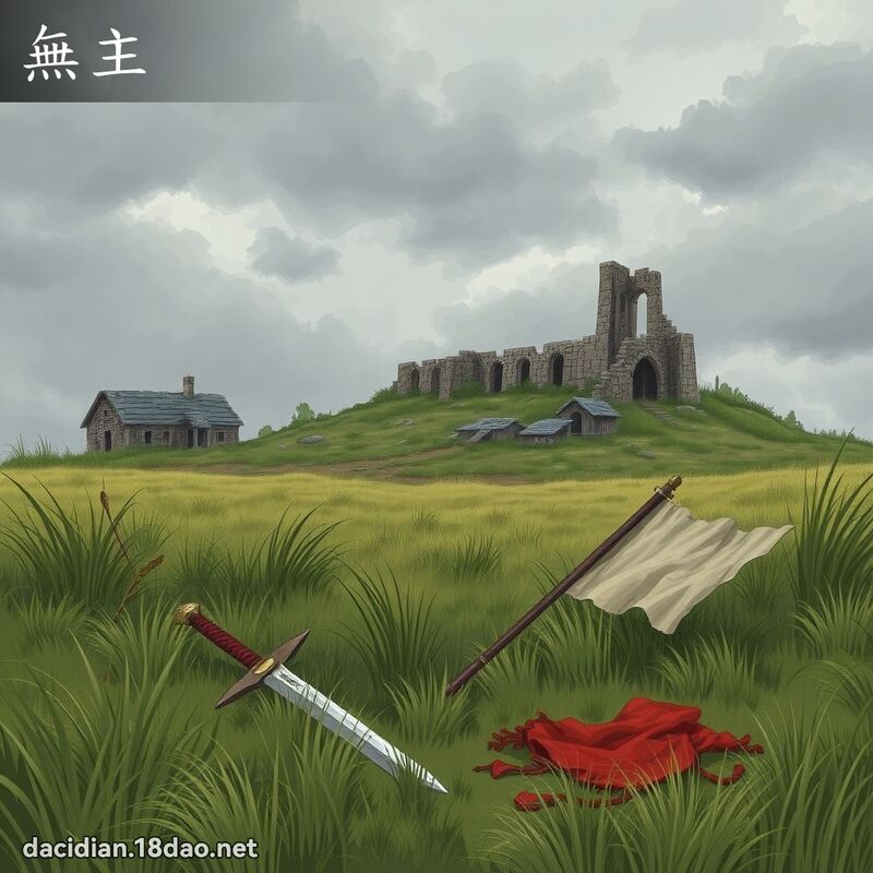 无主 - 国语大辞典配图