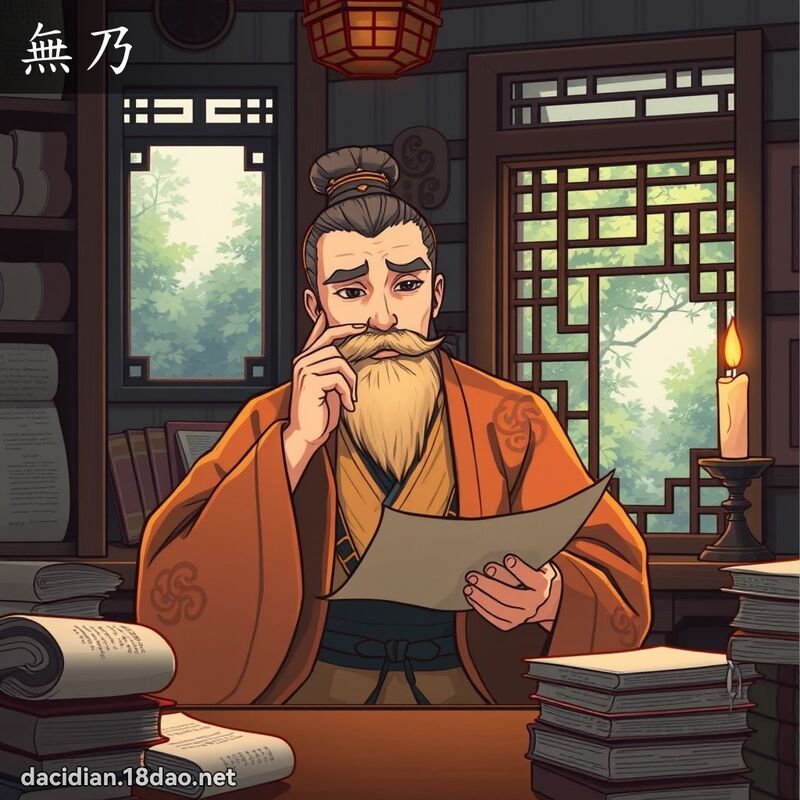 無乃 - 國語大辭典配圖