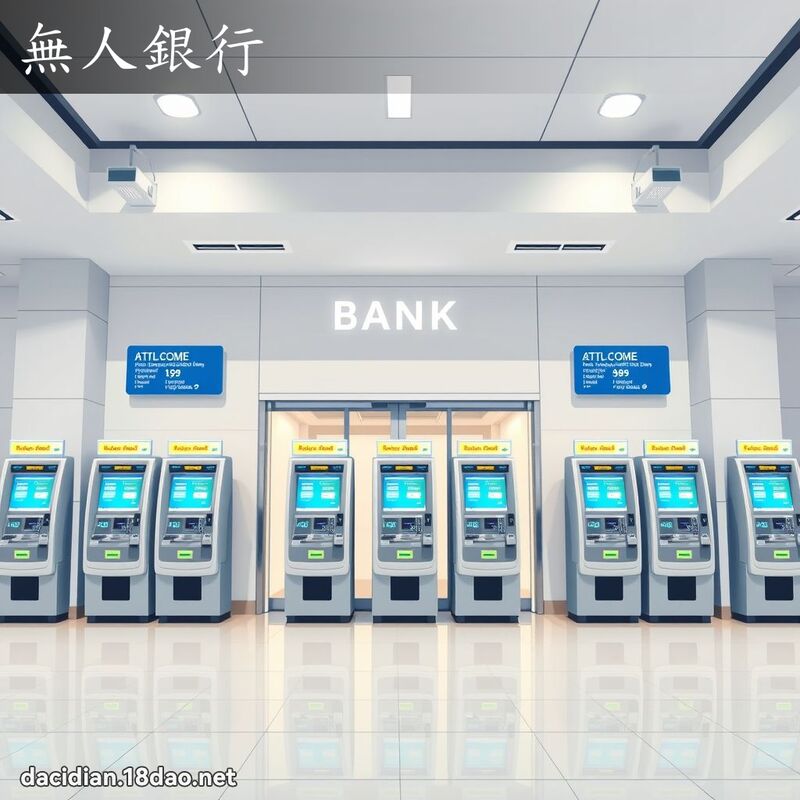 无人银行 - 国语大辞典配图