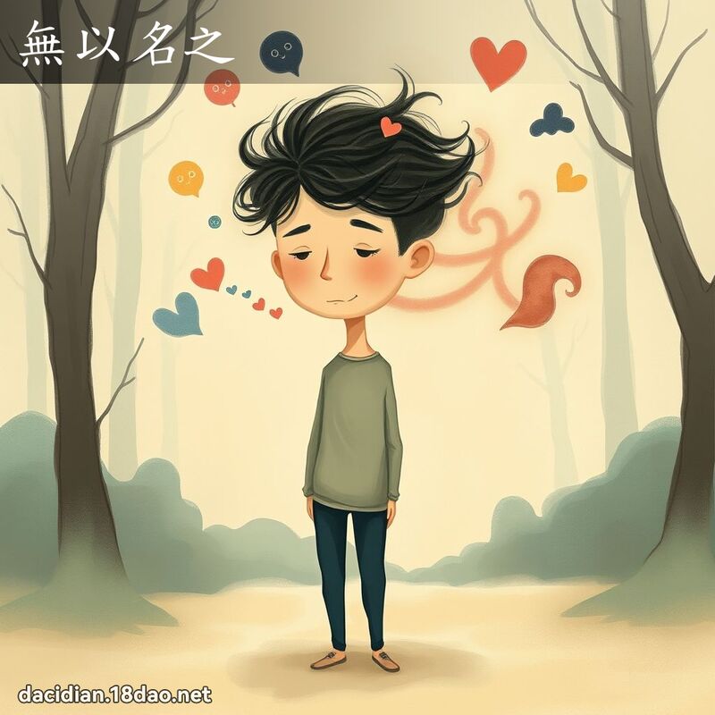 無以名之 - 國語大辭典配圖